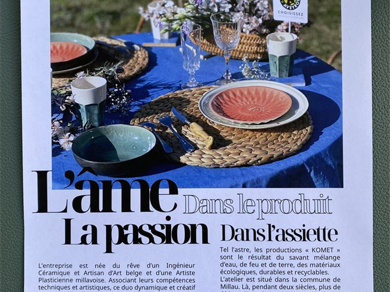 Art, céramique, Millau, Aveyron, assiettes